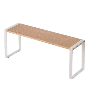 Steel & Wood Single-Tier Riser-Riser-Yamazaki Home-santoku nyc