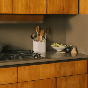 Sloped Utensil Holder, Steel - APTO