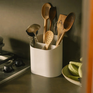 Sloped Utensil Holder, Steel - APTO