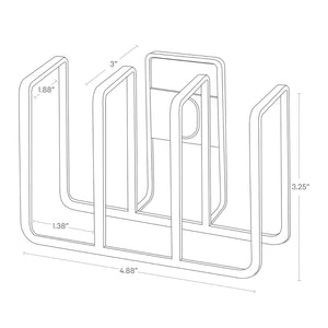Sponge Holder Steel Yamazaki Home Dimensions