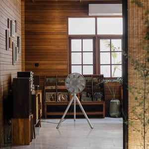 Standing Electric Fan 'NatureWind Studio' - BALMUDA