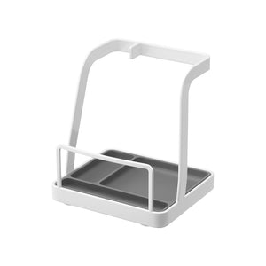 Lid & Ladle Stand Large, Steel - Yamazaki Home-Stovetop-Yamazaki Home-White-santoku nyc