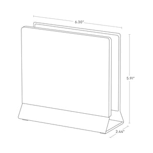 Slim Laptop Stand - Steel + Wood Rin Yamazaki Home