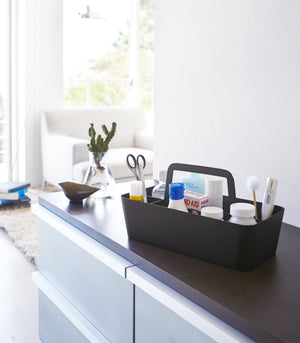 Storage Caddy, Steel-Baskets and Bins-Yamazaki Home-santoku nyc