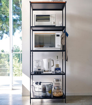 Storage Rack: Three Sizes, Steel - Yamazaki Home-Shelving-Yamazaki Home-SANTOKU NYC