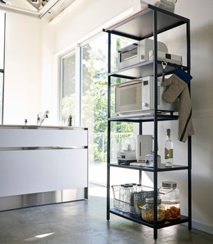 Storage Rack: Three Sizes, Steel - Yamazaki Home-Shelving-Yamazaki Home-SANTOKU NYC
