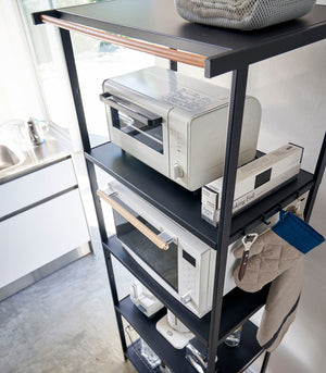 Storage Rack: Three Sizes, Steel - Yamazaki Home-Shelving-Yamazaki Home-SANTOKU NYC