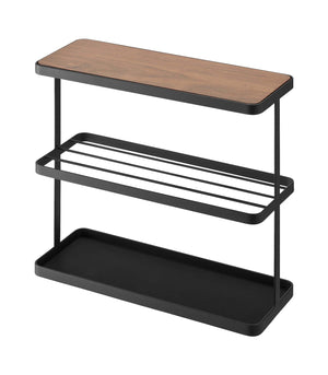 Storage Table H 17", Steel-End + Side Tables-Yamazaki Home-Black-santoku nyc