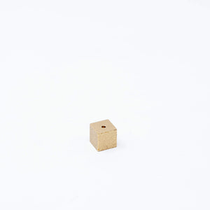 Brass Cube Incense Holder S - Sumitani Saburo Shouten-Incense Holder-Sumitani Saburo Shouten-SANTOKU NYC