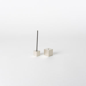 Brass Cube Incense Holder S - Sumitani Saburo Shouten-Incense Holder-Sumitani Saburo Shouten-santoku nyc