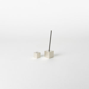 Brass Cube Incense Holder S - Sumitani Saburo Shouten-Incense Holder-Sumitani Saburo Shouten-santoku nyc