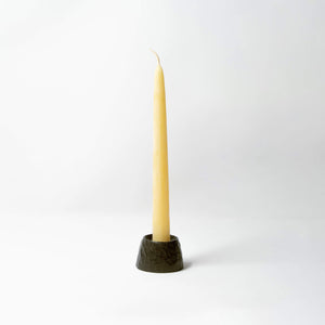 Round Candle Holder Dark Brown - Sumitani Saburo Shouten-Candle Holder-Sumitani Saburo Shouten-santoku nyc