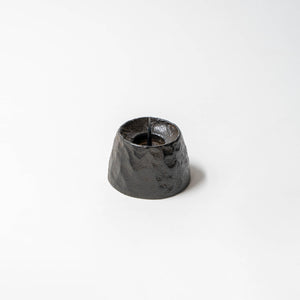 Round Candle Holder Dark Brown - Sumitani Saburo Shouten-Candle Holder-Sumitani Saburo Shouten-santoku nyc