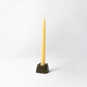 Iron Square Candle Holder Dark Brown - Sumitani Saburo Shouten-Candle Holder-Sumitani Saburo Shouten-santoku nyc