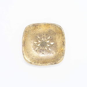 Brass Hydrangea Tray - Sumitani Saburo Shouten-Desk Organizer-Sumitani Saburo Shouten-santoku nyc