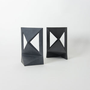 Iron Angle Bookend - Sumitani Saburo Shouten-Bookends-Sumitani Saburo Shouten-santoku nyc