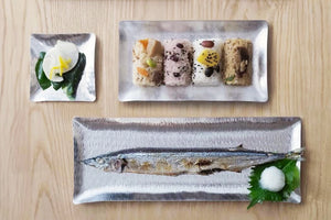 Suzugami Bendable Paper-Thin Tin Plate 'Kazahana' Rectangle - Syouryu-Kitchen & Tableware-syouryu-Small-santoku nyc