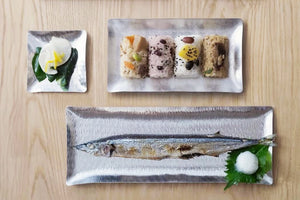 Suzugami Bendable Paper-Thin Tin Plate 'Kazahana' Rectangle - Syouryu-Kitchen & Tableware-syouryu-santoku nyc