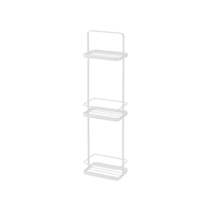 Three-Tier Shower Caddy 26" H, Steel - Yamazaki Home-Shower Caddy-Yamazaki Home-White-santoku nyc