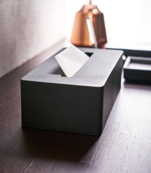 Tissue Case, Steel - Yamazaki Home-Tissue Case-Yamazaki Home-SANTOKU NYC