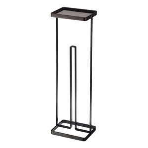 Toilet Paper Stand, Steel-Toilet Paper Stocker-Yamazaki Home-Black-santoku nyc