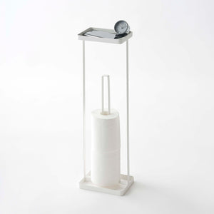 Toilet Paper Stand, Steel-Toilet Paper Stocker-Yamazaki Home-santoku nyc