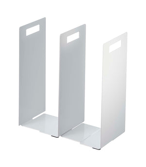 Towel Storage Organizer, Steel-Closet Organizer-Yamazaki Home-White-santoku nyc