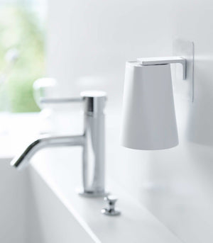 Traceless Adhesive Magnetic Cup - Yamazaki Home-Traceless Adhesive-Yamazaki Home-White-santoku nyc