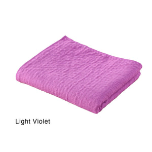 UCHINO Marshmallow gauze scarf light violet santoku NYC