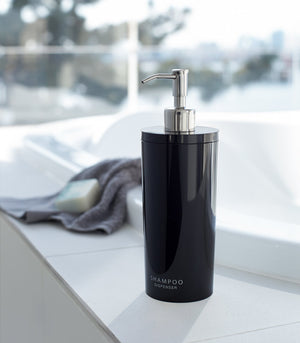 Round Dispenser Bundle: Shampoo, Conditioner, and Body Soap-Shower Dispenser-Yamazaki Home-santoku nyc