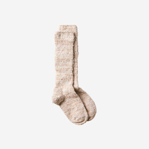 Unisex "Garabou" Organic Cotton Slipper Socks- yahae-Socks-yahae-Brown-S-SANTOKU NYC