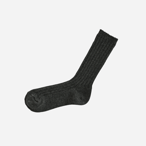 Unisex Cashmere Ribbed Socks - NISHIGUCHI-Socks-SANTOKU NYC