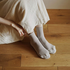Unisex Cotton Cashmere Walking Socks - NISHIGUCHI-Socks-NISHIGUCHI-santoku nyc