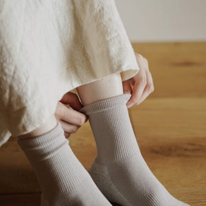 Unisex Cotton Cashmere Walking Socks - NISHIGUCHI-Socks-NISHIGUCHI-santoku nyc