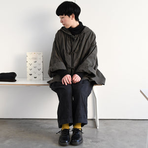 Unisex Linen Ribbed Socks - NISHIGUCHI-Socks-NISHIGUCHI-Yellow-S-santoku nyc