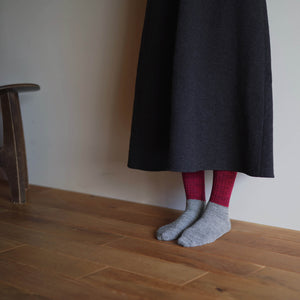 Unisex Mohair Wool Pile Socks - NISHIGUCHI-Socks-NISHIGUCHI-santoku nyc