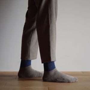 Unisex Mohair Wool Pile Socks - NISHIGUCHI-Socks-NISHIGUCHI-santoku nyc