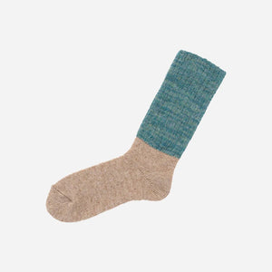 Unisex Mohair Wool Pile Socks - NISHIGUCHI-Socks-NISHIGUCHI-Trail Road x Oatmeal-S-santoku nyc