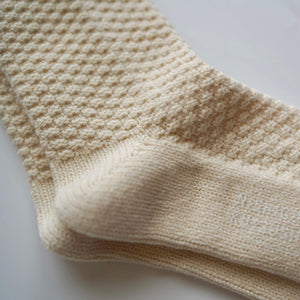 Unisex Recycled Wool & Cotton Boot Socks - NISHIGUCHI-Socks-NISHIGUCHI-santoku nyc