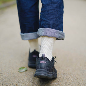 Unisex Recycled Wool & Cotton Boot Socks - NISHIGUCHI-Socks-NISHIGUCHI-santoku nyc
