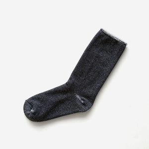 Unisex Silk Cotton Lounge Socks - NISHIGUCHI-Socks-SANTOKU NYC