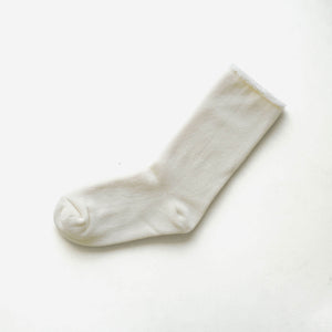 Unisex Silk Cotton Lounge Socks - NISHIGUCHI-Socks-SANTOKU NYC