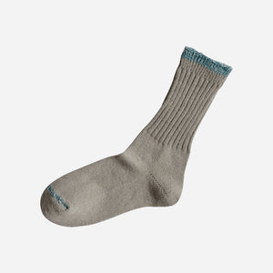 Unisex Silk Cotton Socks - NISHIGUCHI-Socks-NISHIGUCHI-Light Gray-S-santoku nyc