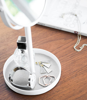 Vanity Mirror, Steel-Mirror-Yamazaki Home-santoku nyc