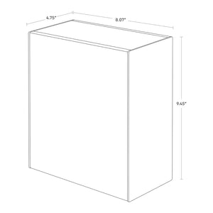 Wall-Mounted Storage or Trash Bin - Yamazaki Home-Trash Can - Living-Yamazaki Home-santoku nyc