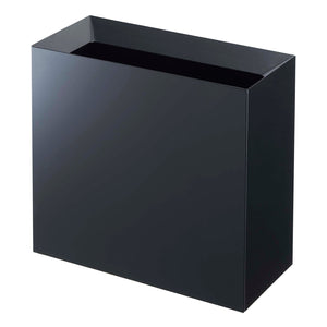 Wide Trash Can - Yamazaki Home-Trash Can-Yamazaki Home-Black-santoku nyc