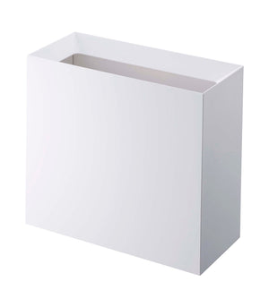 Wide Trash Can - Yamazaki Home-Trash Can-Yamazaki Home-White-santoku nyc