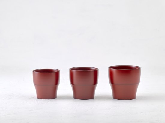 Joboji Lacquerware Nesori Cup S / Dark brown(Tameiro) By Tekiseisha