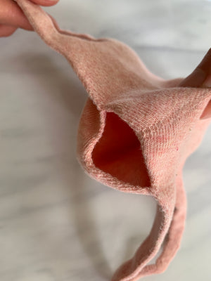 Unisex Botanical Dyed Organic Cotton Face Mask - Lily of the Valley (Green)-Mask-Tabbisocks-santoku nyc