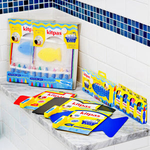 Kitpas for Bath with Drawing Board Set [Ship board]-kids-kitpas-santoku nyc